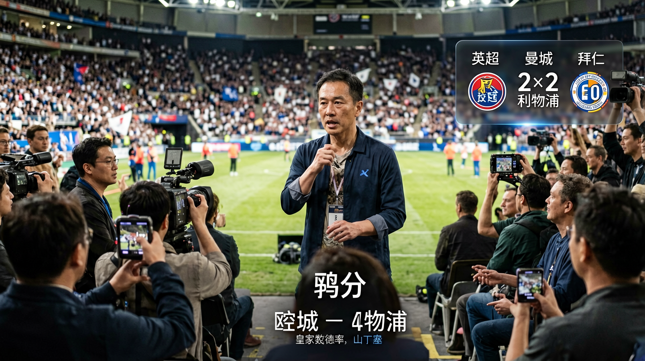 看球网直播画面、比分弹窗、控球率图表等场景展示
